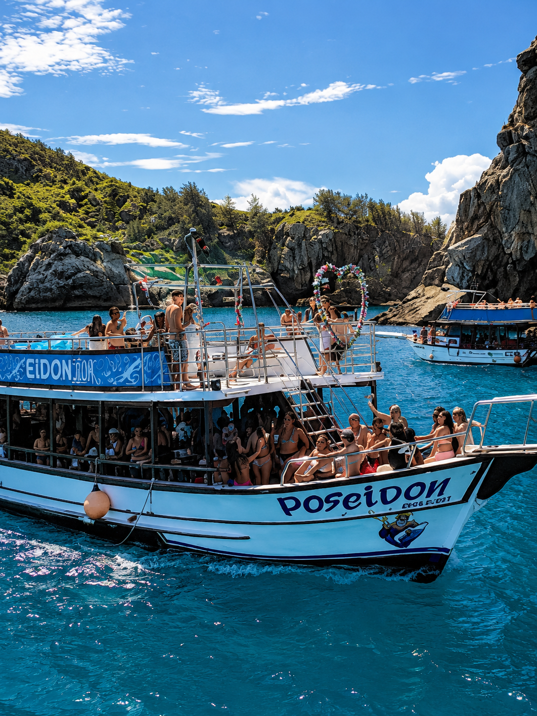 Barco Poseidon em Arraial do Cabo